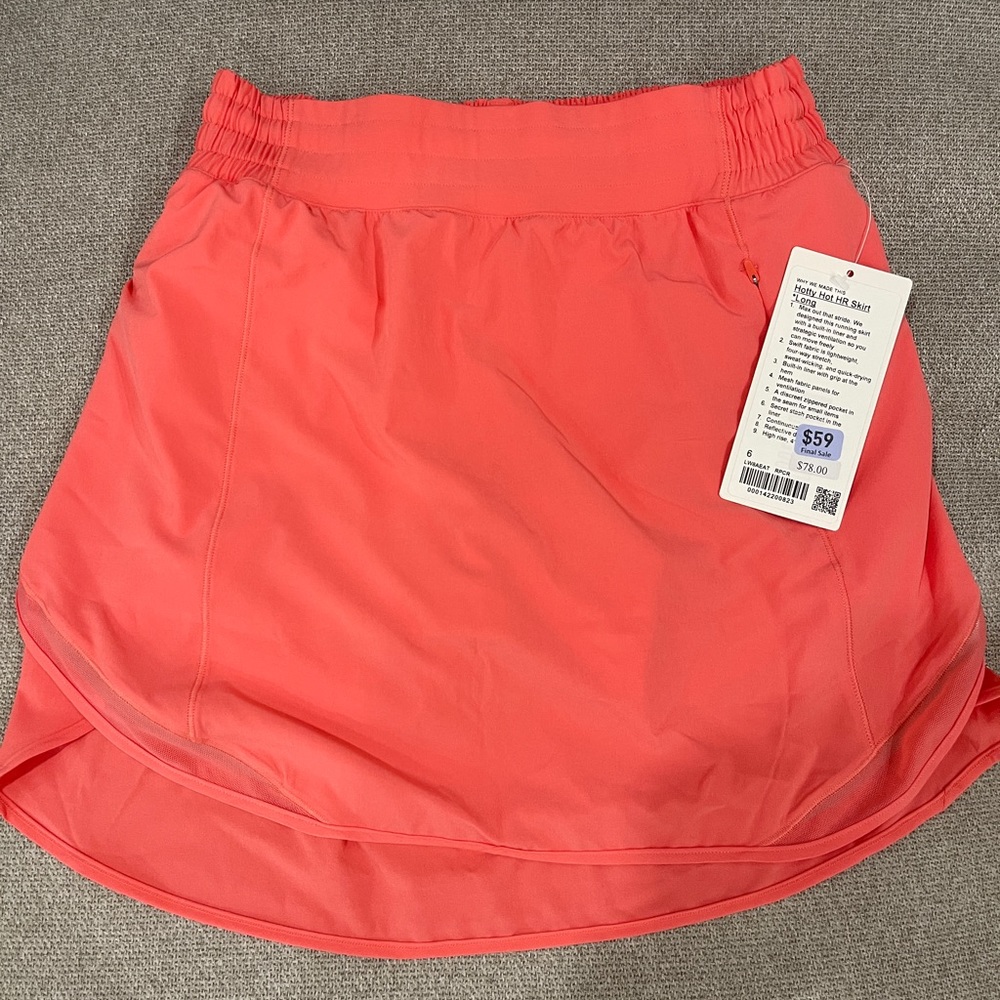 lululemon hotty hot skirt long